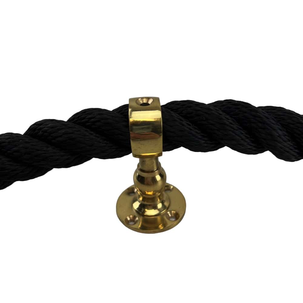 Synthetic Black Outdoor Handrail Rope, Handmade