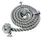 Synthetic Grey Outdoor Handrail Rope