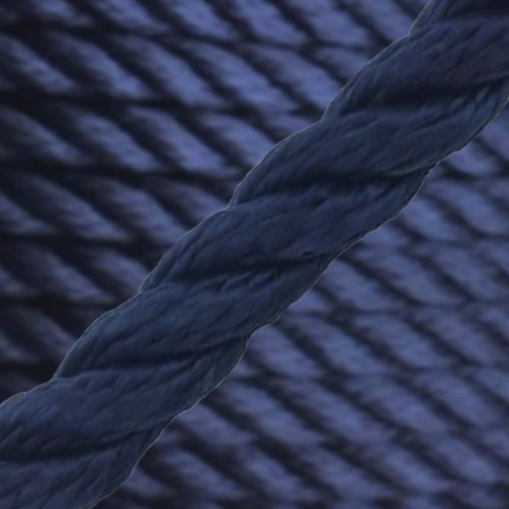 Synthetic Navy Blue Decking Rope | Decking Rope Sample | Fast Delivery ...