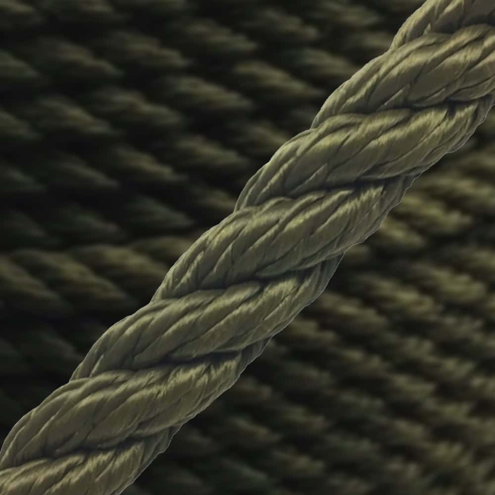 Synthetic Olive Decking Rope