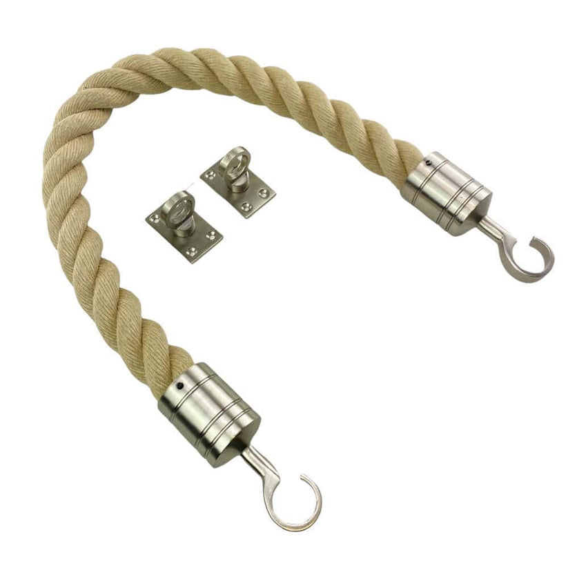 Synthetic Polyhemp Decking Rope Balustrade With Hook & Eye Plates ...