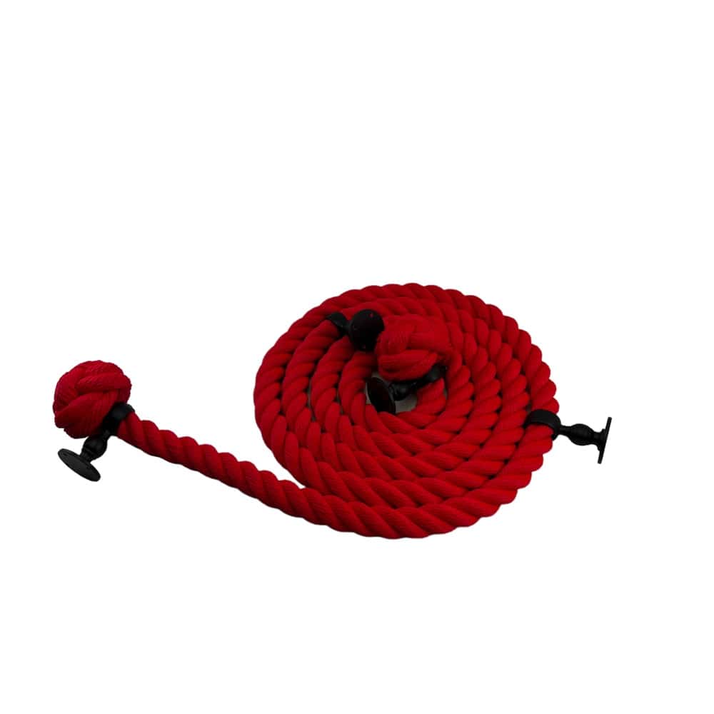 Synthetic Red Outdoor Handrail Rope