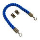 Synthetic Royal Blue Decking Rope Balustrade With Hook & Eye Plates