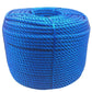 Synthetic Royal Blue Decking Rope - Rope Sample