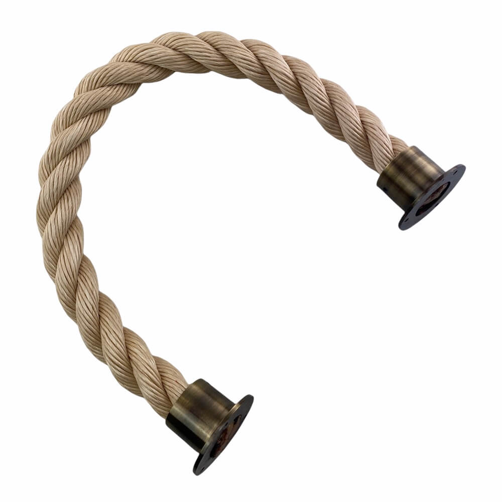 Synthetic Black Decking Rope Balustrade With Cup Ends – Decking Rope ...