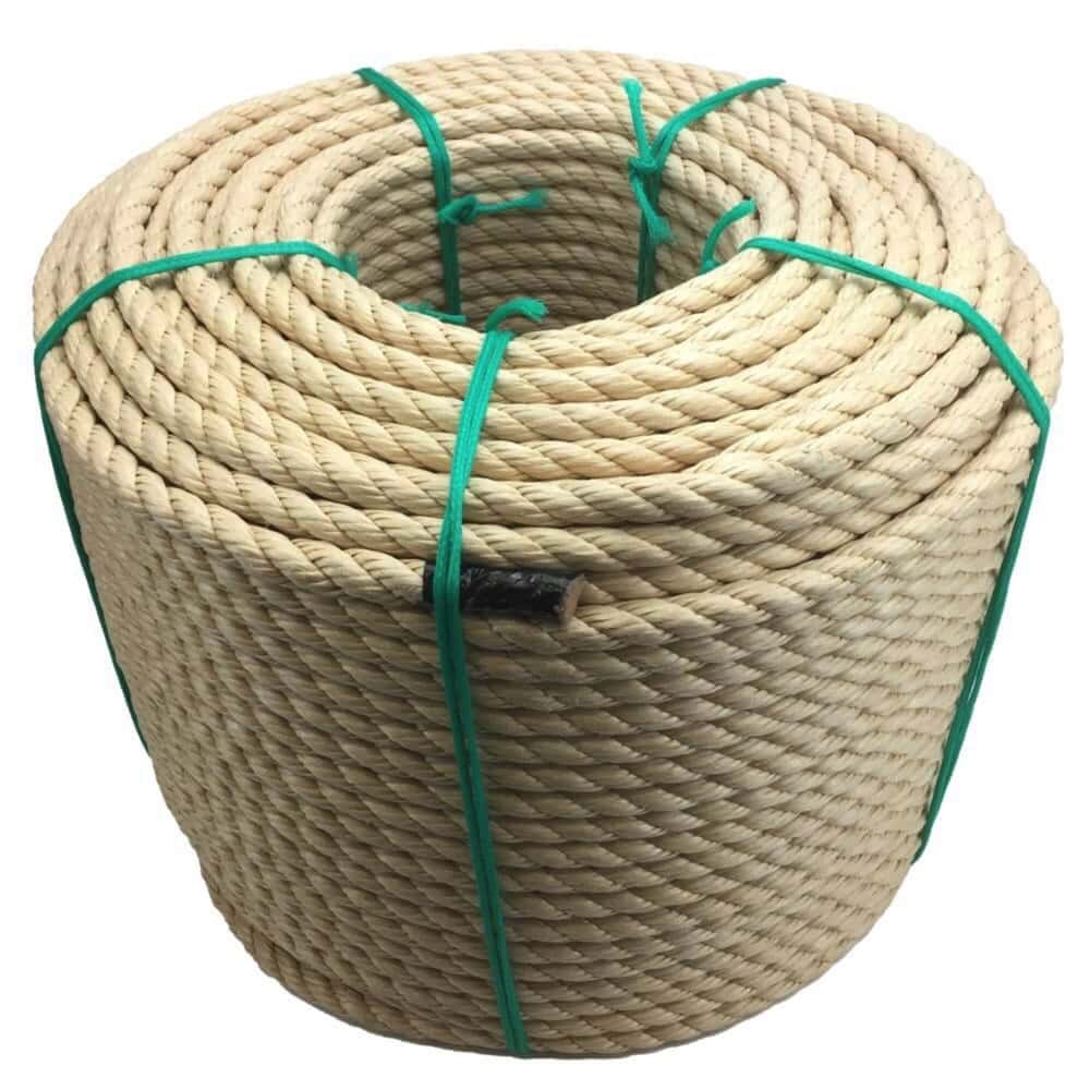 Synthetic Sisal Decking Rope - Rope Sample
