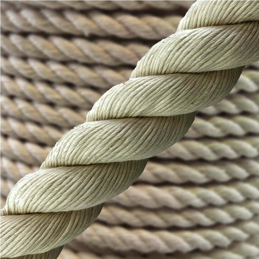 Synthetic White Cotton Decking Rope | Decking Rope Sample | Fast ...