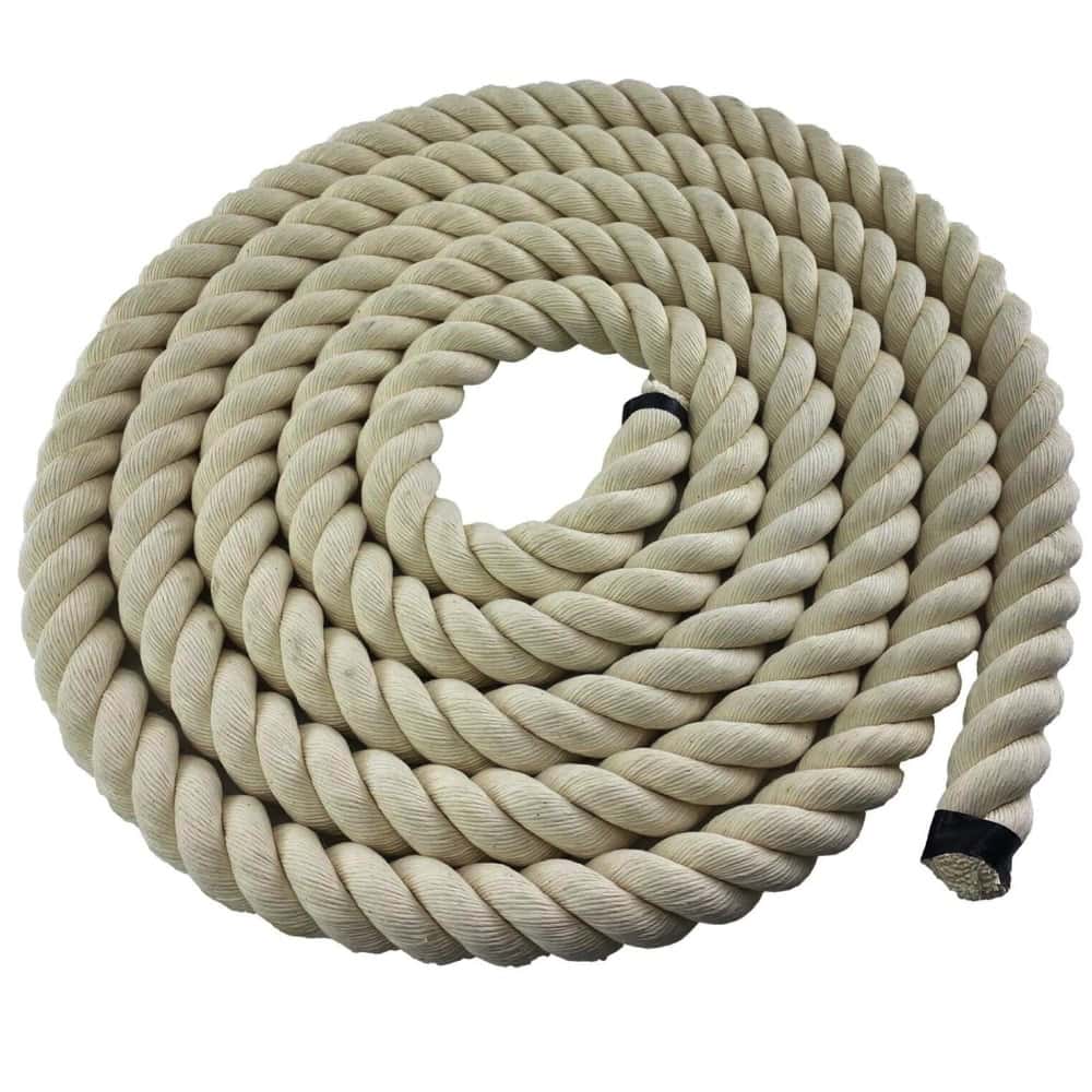 Synthetic White Cotton Decking Rope
