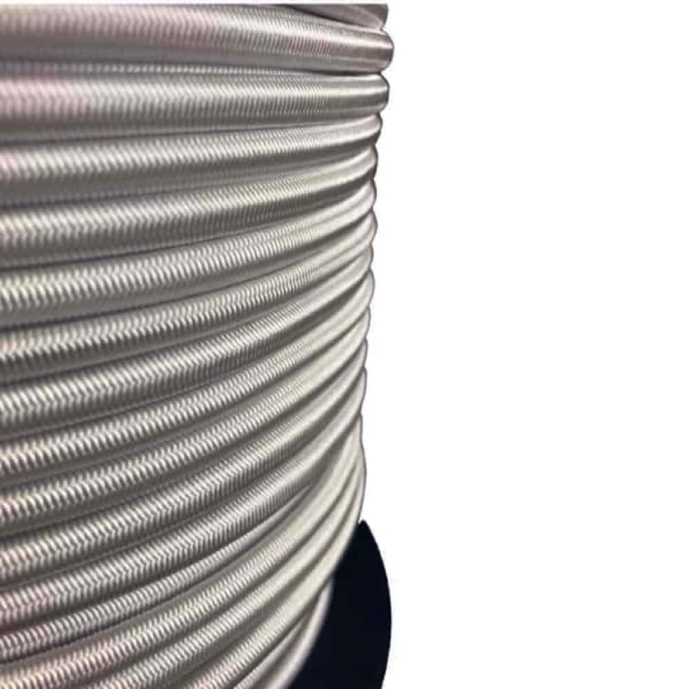 Shock Poly Rope Connectors White Elastic Shock Cord Tie Down Rope – Decking Rope Fittings