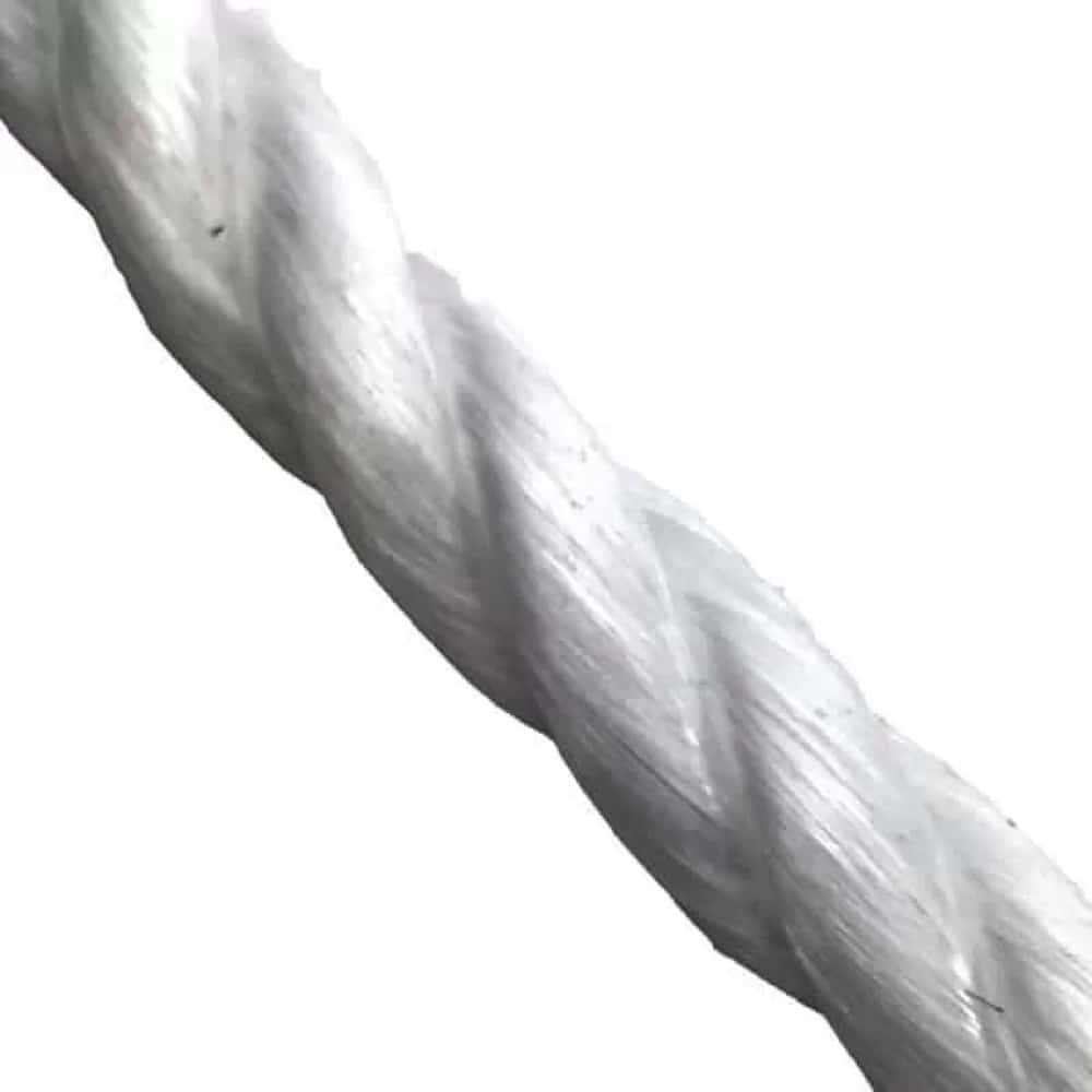 White Polypropylene Tie Down Rope