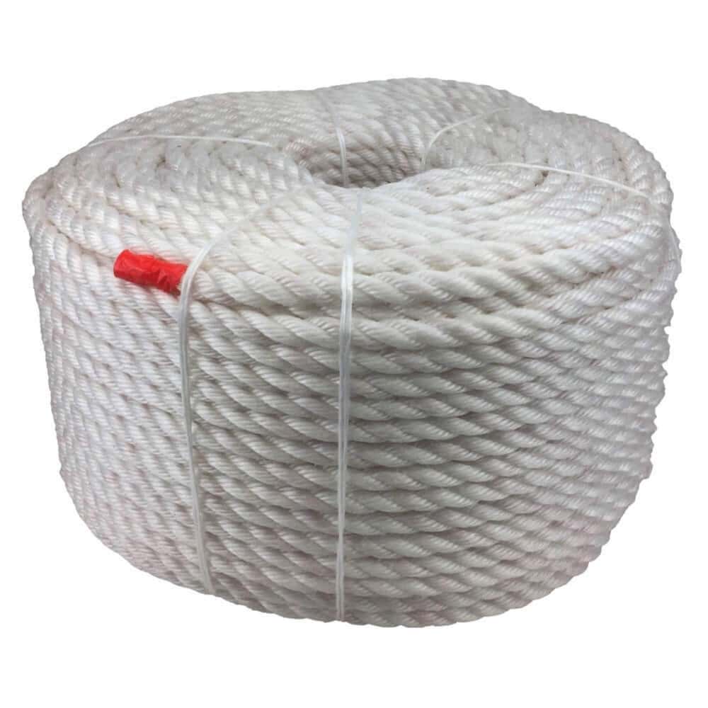 Staple Rope White Staplespun Decking Rope | Decking Rope Sample | Fast Delivery ...