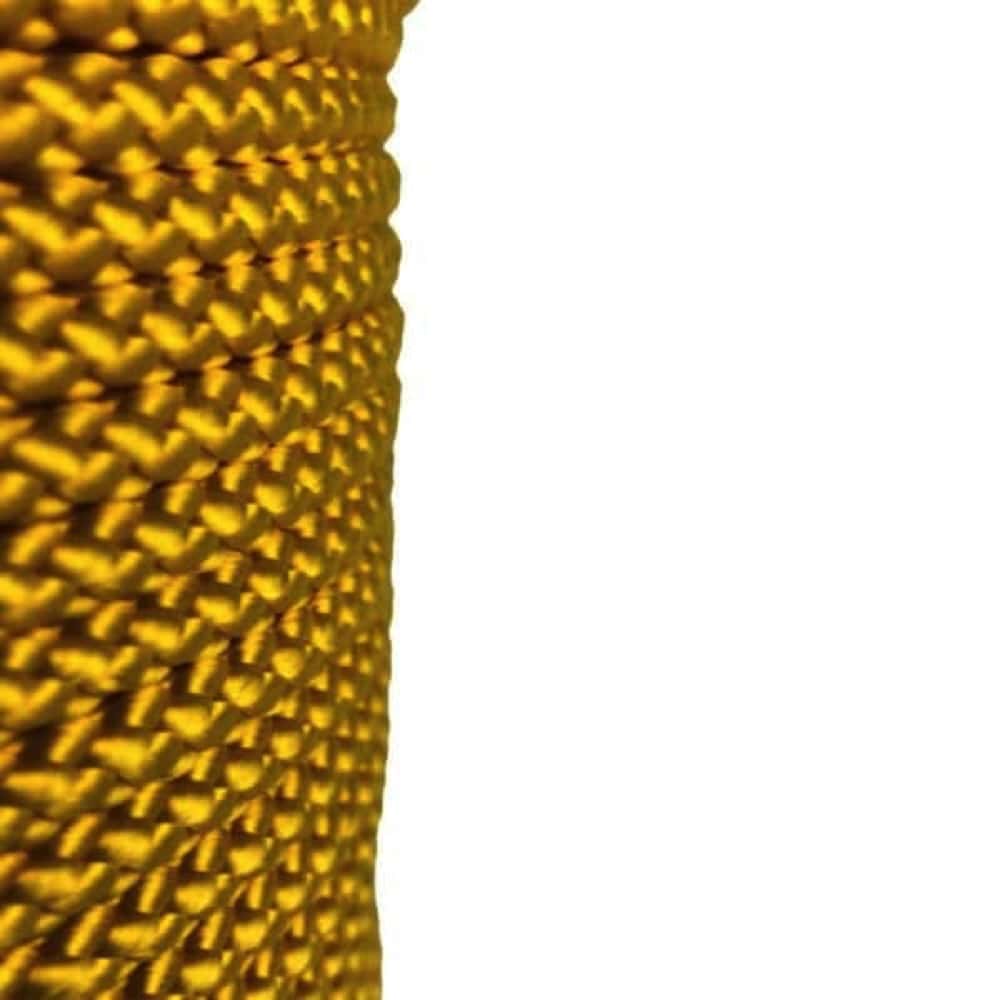 Yellow Braided Polypropylene Tie Down Rope – Decking Rope Fittings